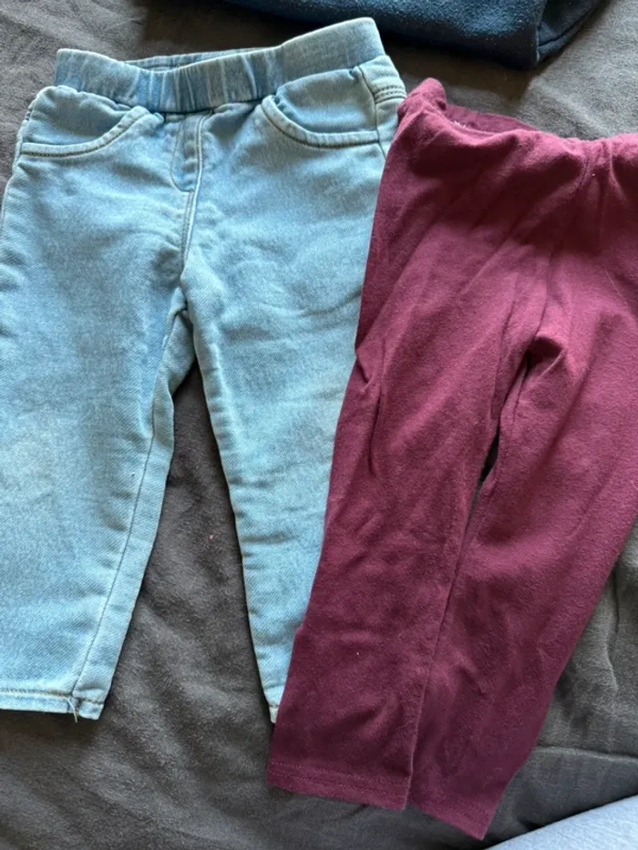 Lot un jean un legging