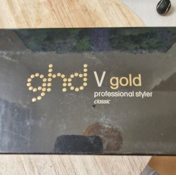 Plaque GHD V gold