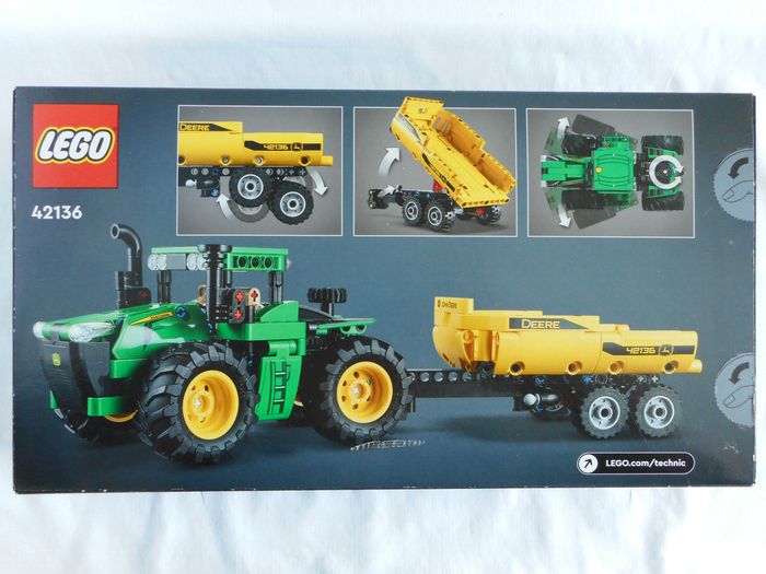 Lego Technic - 42136 - Tracteur John Deere 9620R 4WD - NEUF - photo numéro 2