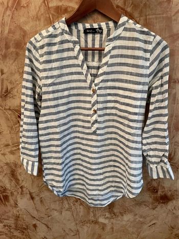 Jolie blouse à rayures 36