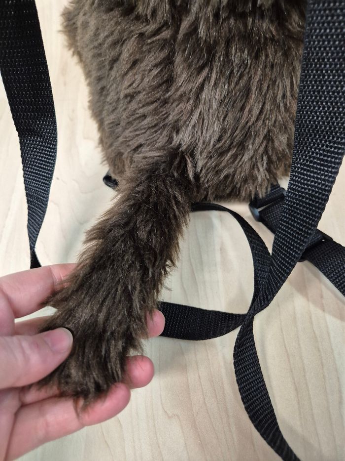 Sac a dos peluche Monchhichi (Kiki) - photo numéro 3