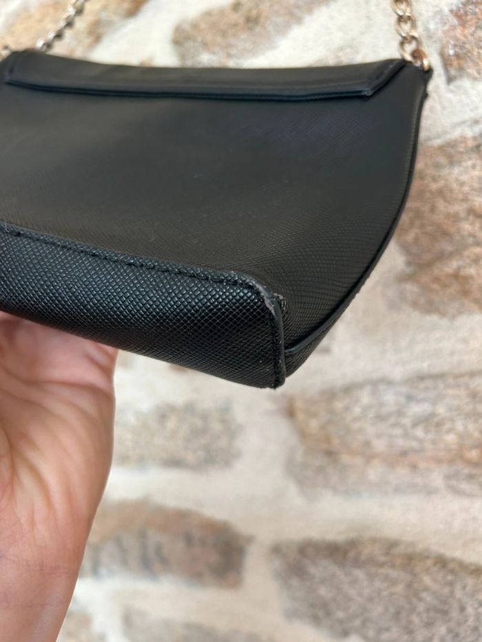 Sac à bandoulière noir - Mango - photo numéro 4