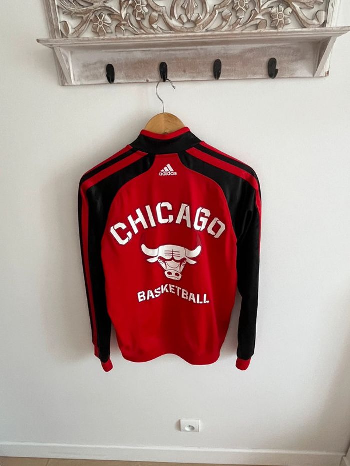 Veste Chicago Bulls homme adidas taille S bon état - photo numéro 3