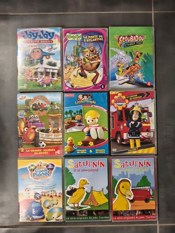 9 DVD enfants