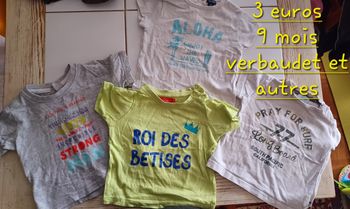 Lot 4 t-shirts