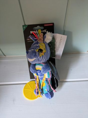 Déglingos Peluche carillon Kiprokos le zèbre