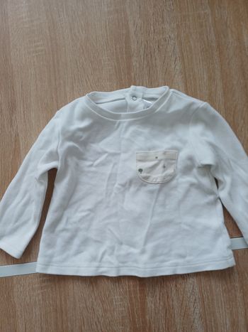 Tee-shirt manches longues 6 mois