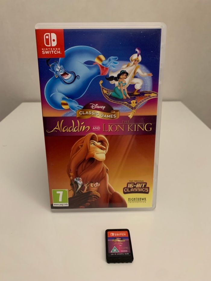 Disney Classic games Aladdin and the lion king sur Nintendo switch - photo numéro 2