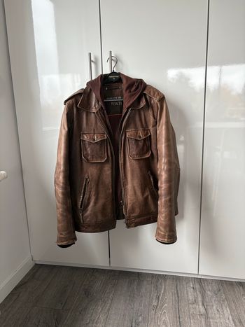 Blouson cuir homme taille M emanuelle khanh