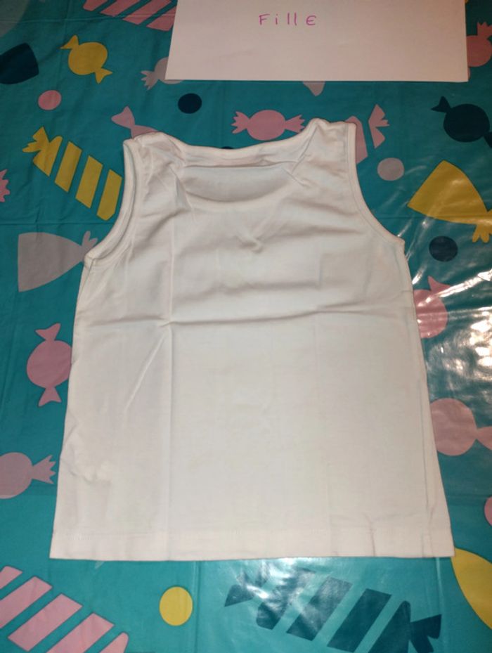 Lot de 3 débardeurs 5 ans fille - photo numéro 6
