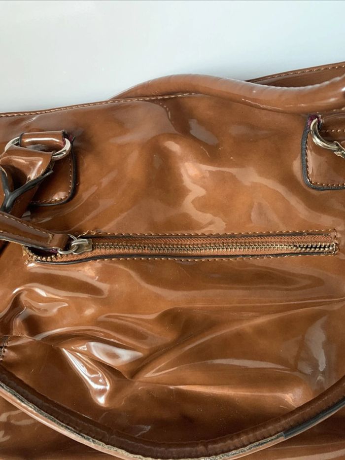 Sac À Main Aspect Brillant San Marina 30x34x15 cm Hors Anses - photo numéro 9