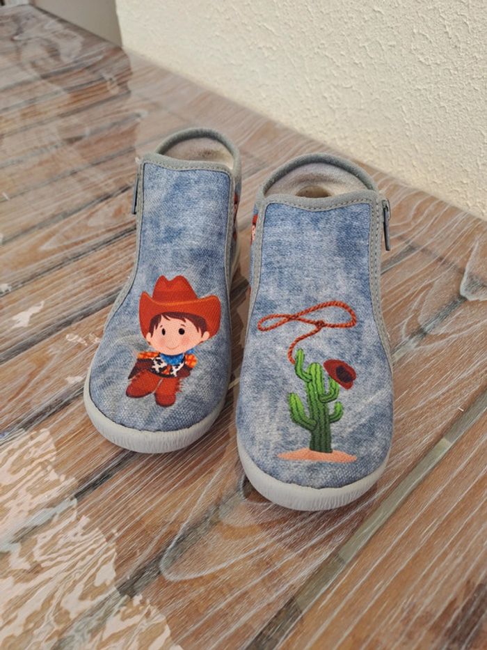 Chaussons cowboy taille 27