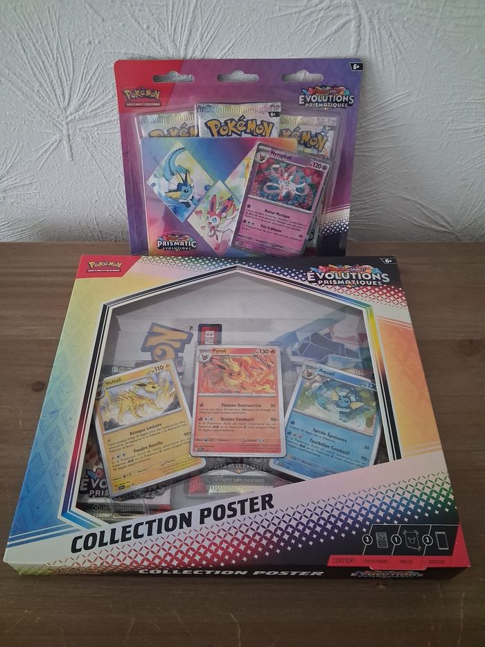 Lot ev8.5 tripack + coffret poster