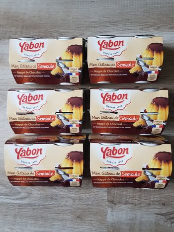 Desserts semoule yabon