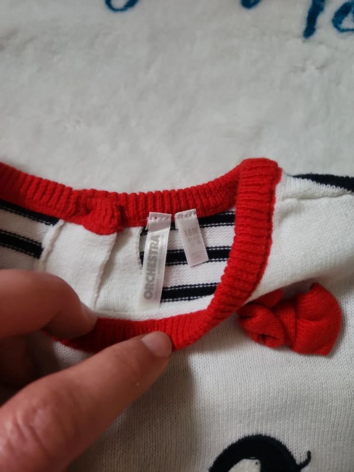 Robe hiver manches courtes Orchestra 18 mois 81 cm - photo numéro 6