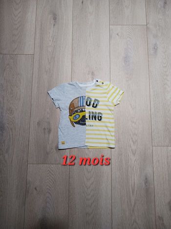 T-shirt rayé Catimini 12 mois