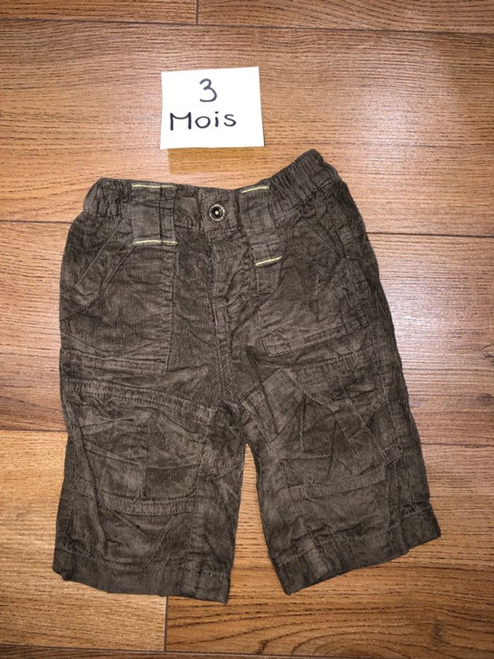 Lot de 3 pà talons garçons verbaudet 🌺 taille 3 mois - photo numéro 8