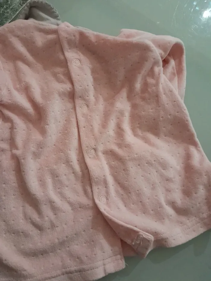 Pyjama 2 pièces filles 6 mois - photo numéro 2