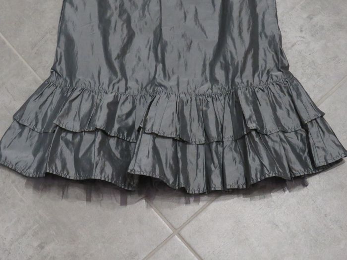 Robe grise brillante 10 ans - photo numéro 4