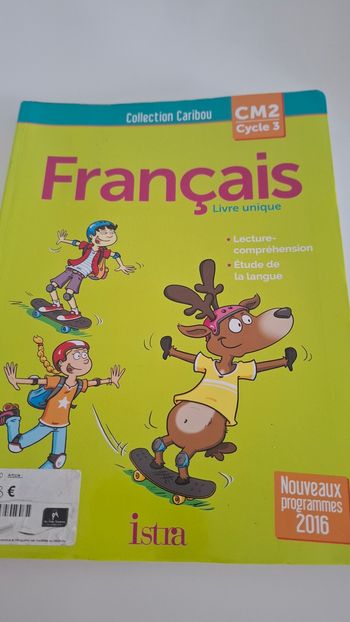 Livre unique de français l