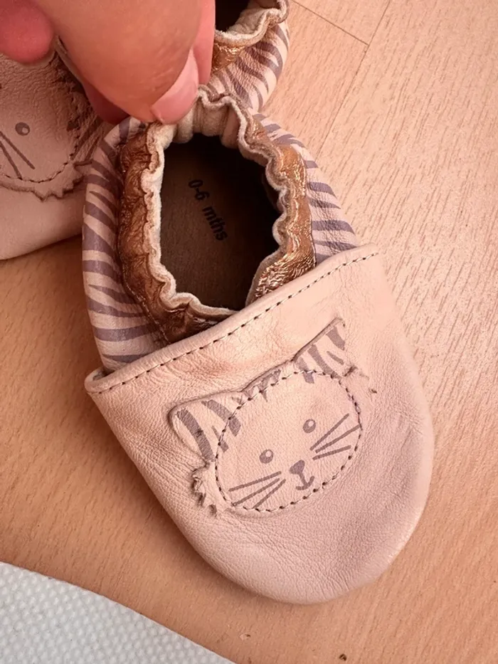 Chausson robeez chat léopard 0/6m - photo numéro 2