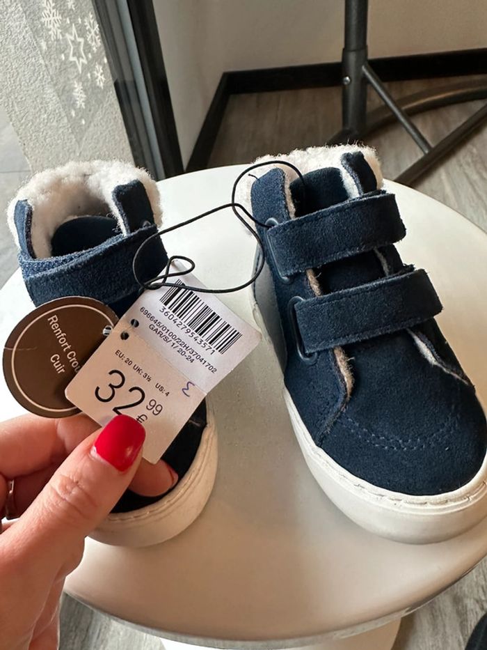 Chaussures bébé montantes hiver - photo numéro 4