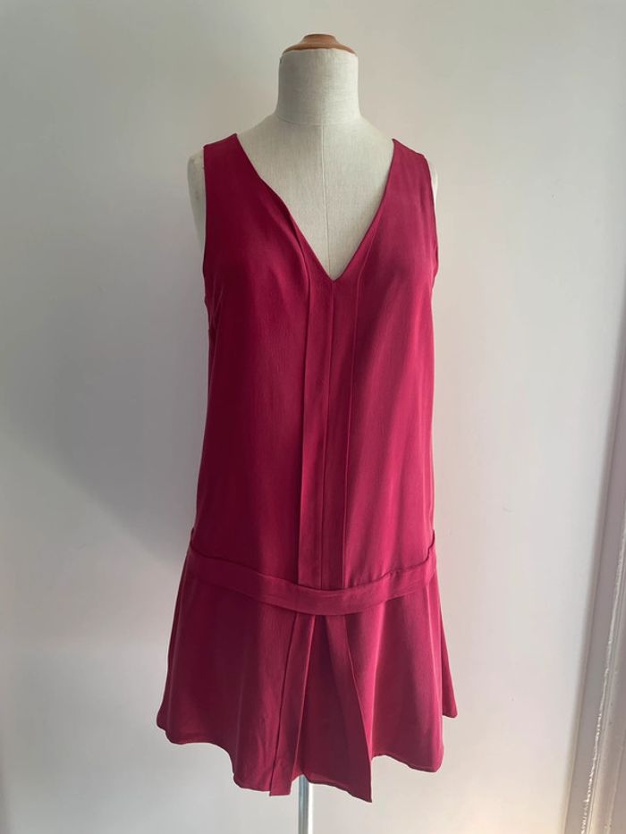 Robe framboise fluide IKKS - photo numéro 2