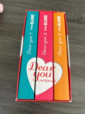 Lot 3 livres dear you