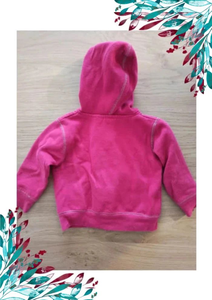 Gilet zippé fille 12 mois - photo numéro 4