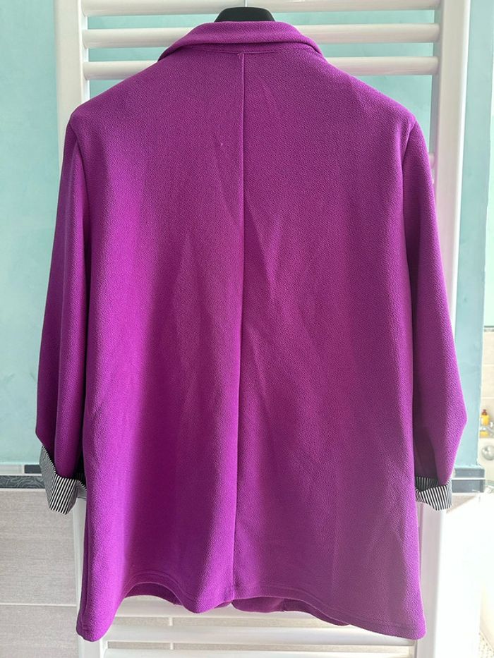 Veste violet - photo numéro 4