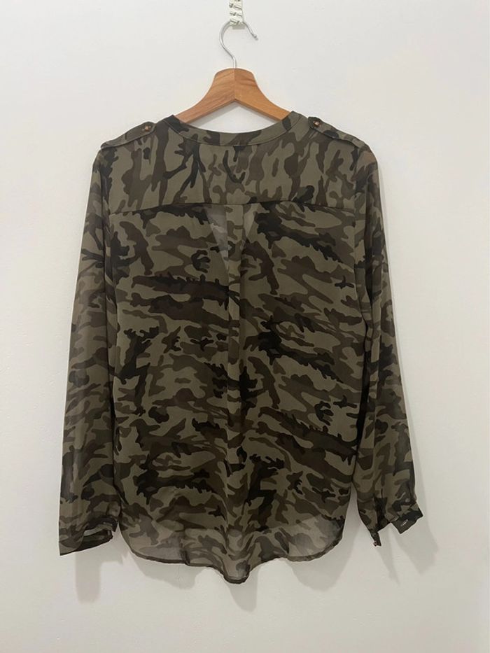 Blouse camouflage Zara - photo numéro 4