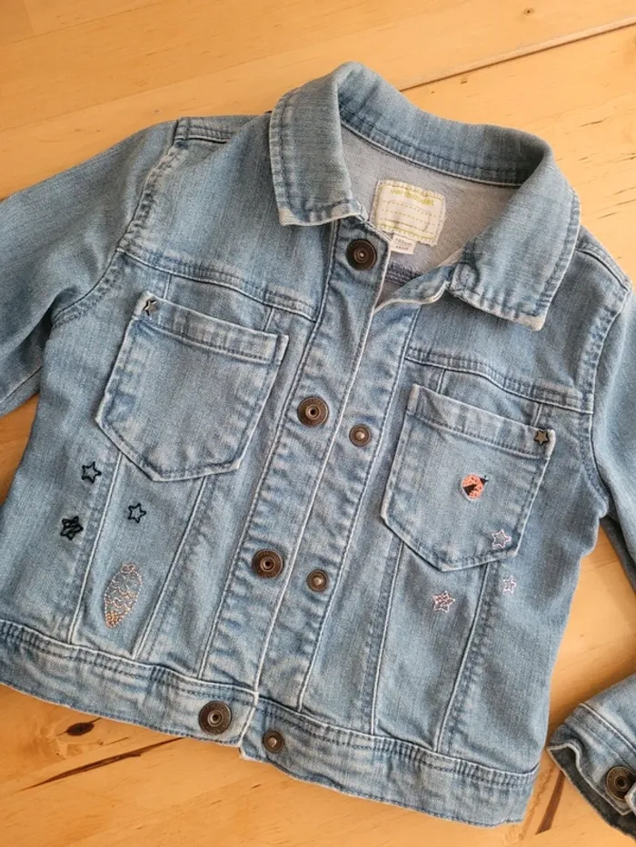 Veste en jeans verbaudet - photo numéro 2
