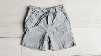 Vêtement garçon short bermuda slim gris Okaïdi 5 ans