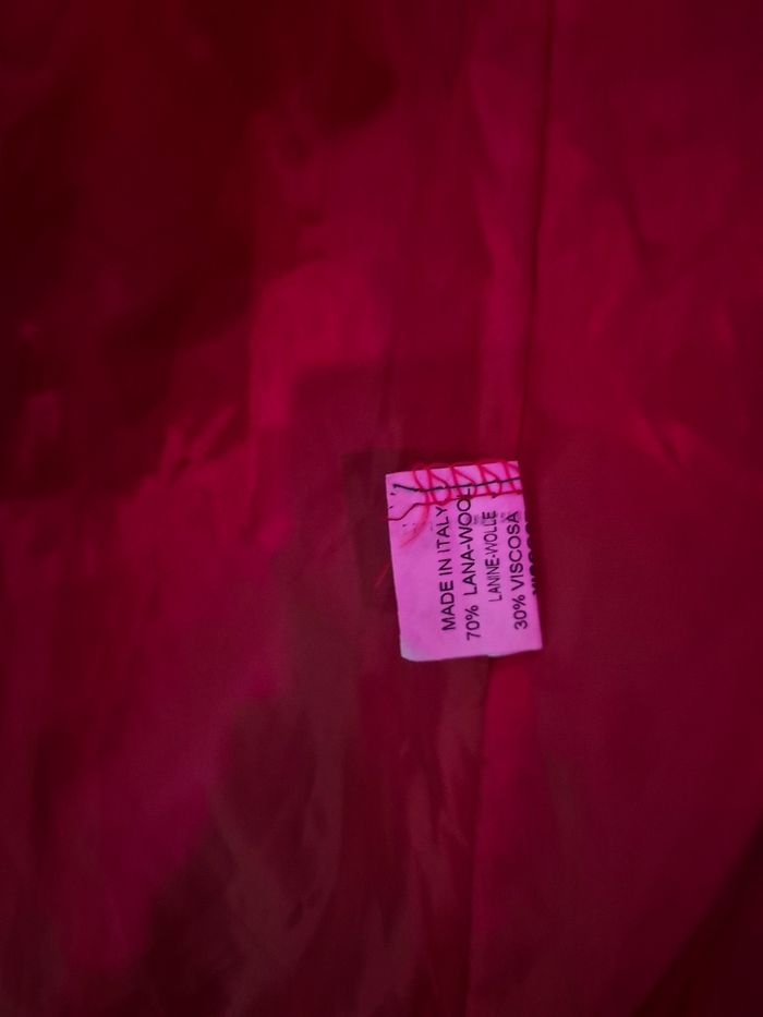 Manteau élégant rouge - photo numéro 4