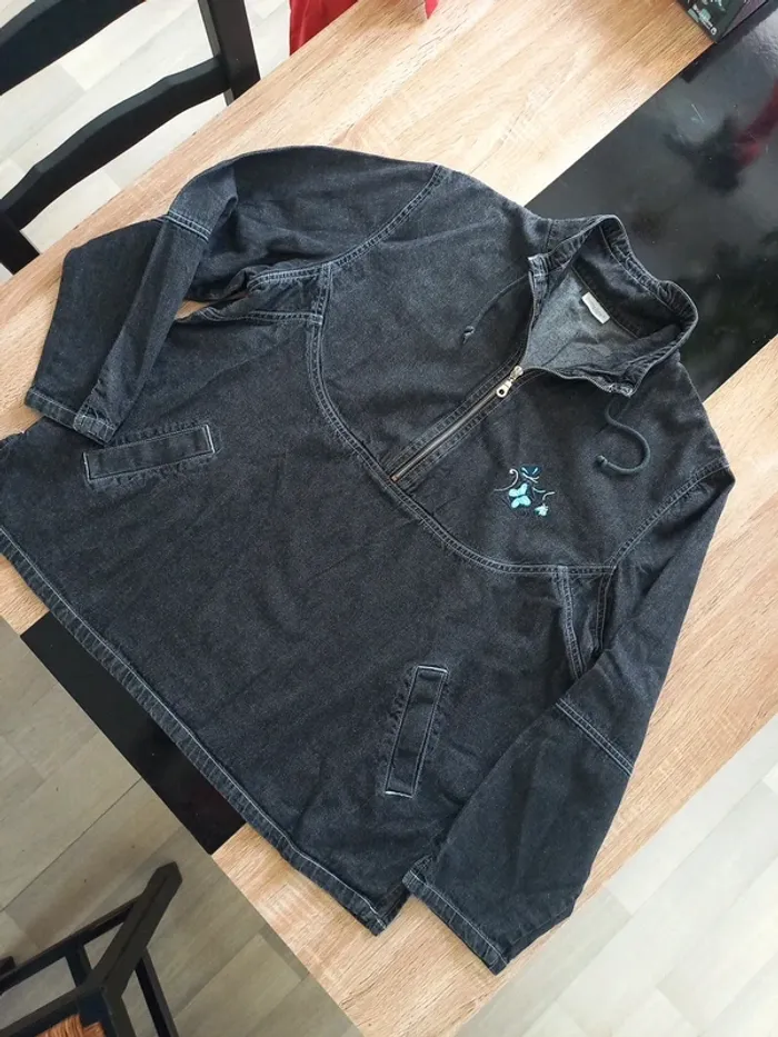 Veste en jeans 46/48 - photo numéro 4