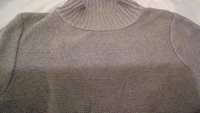 Pull gris a paillette T38 Cache cache - photo numéro 3
