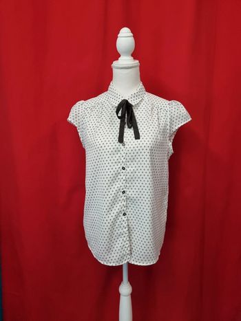 Teddy Smith blouse blanche * taille 2 *