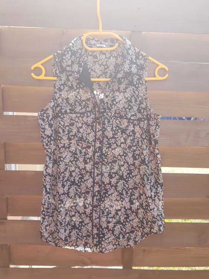 Chemise fleurie