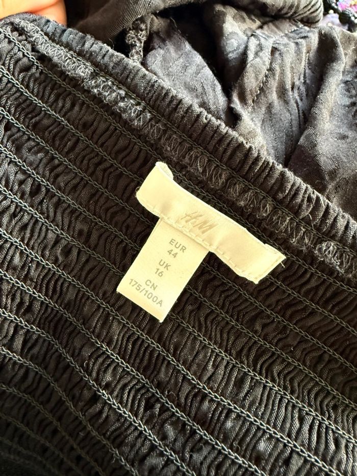 Blouse imprimé noir H&M - photo numéro 6