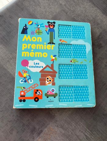 Mon premier mémo les couleurs