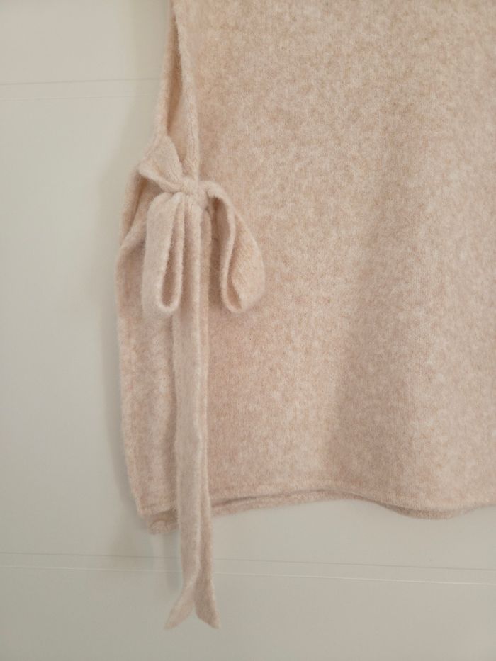 Pull sans manche In April 1986 beige - photo numéro 3