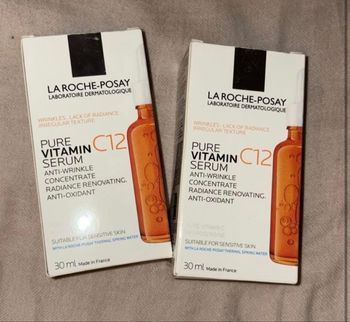 Lot sérum la roche posay pure vitamine c12
