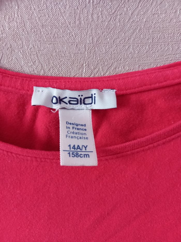 T-shirt rose - photo numéro 3