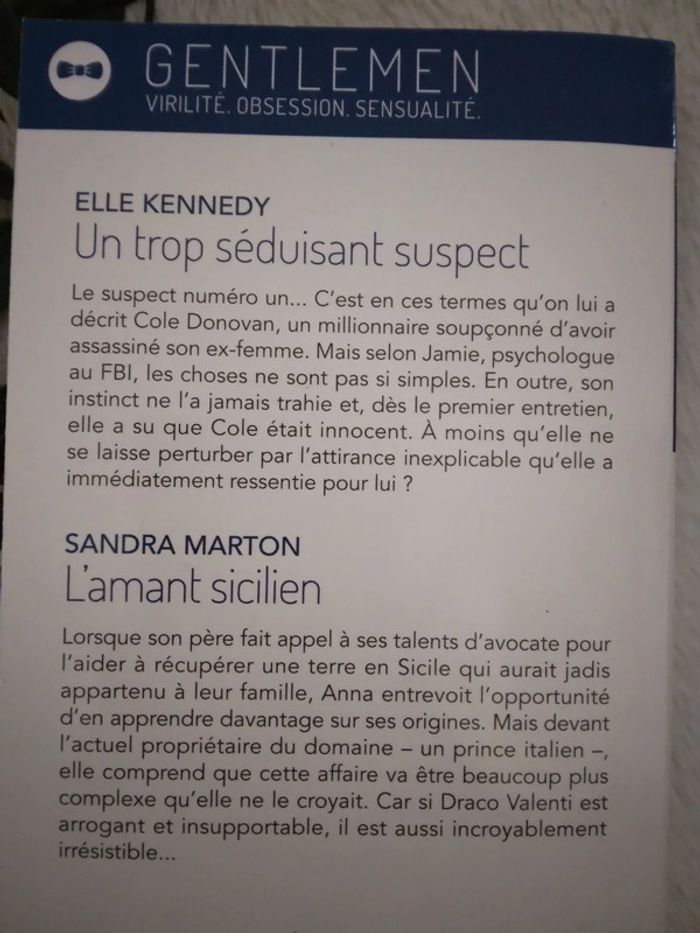 🍁-50% sur les lots🍁🌸Livre romance un trio séduisant suspect 🌸 - photo numéro 3