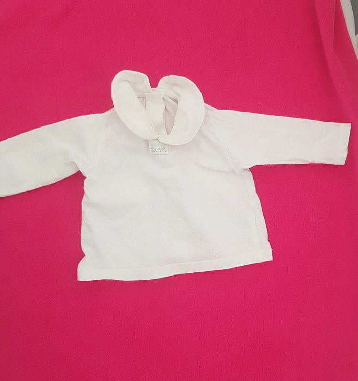 T-shirt col Claudine 3 mois " Sergent Major"