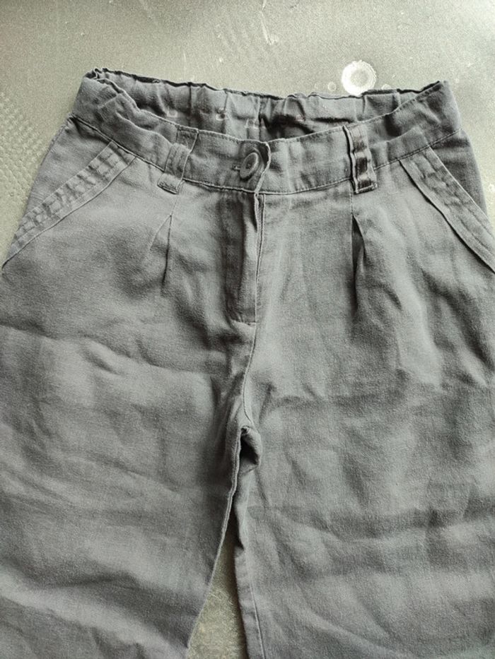 Pantalon en lin fille 4 ans - photo numéro 2
