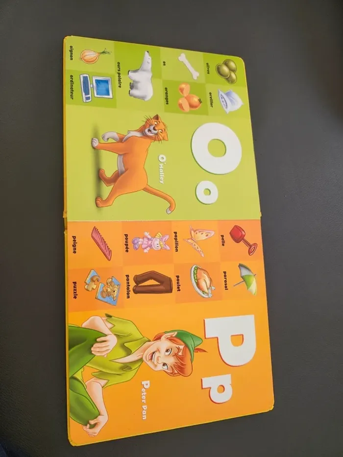Livre mon abécédaire disney imagier alphabet bébé enfant - photo numéro 15