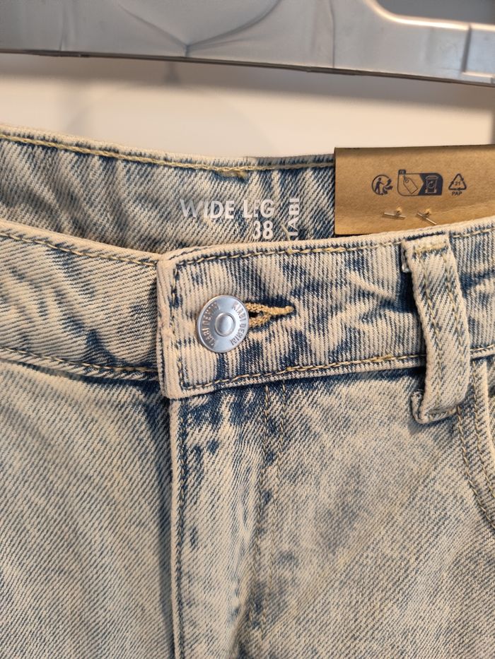 Jeans clair Wide leg neuf - photo numéro 9