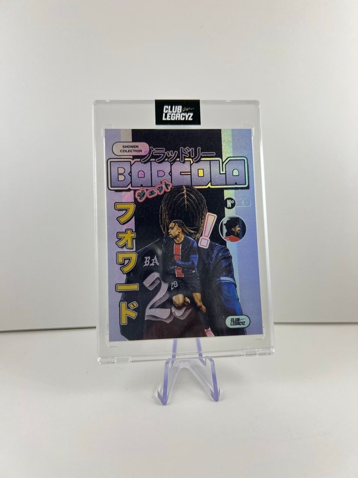 Carte Club Legacyz - Bradley Barcola 018/100 - photo numéro 2