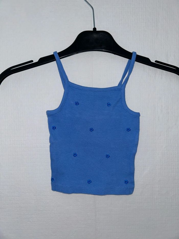 Débardeur à fleurs